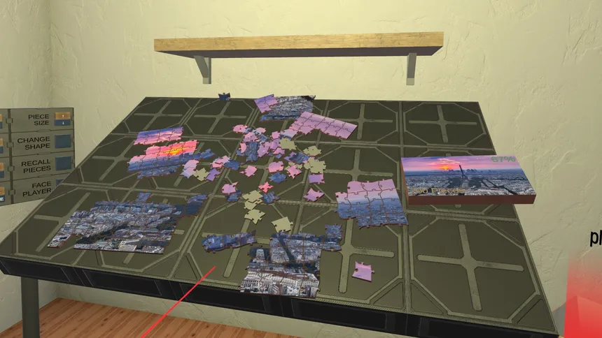 Скриншот 2 к игре Jigsaw Puzzle VR