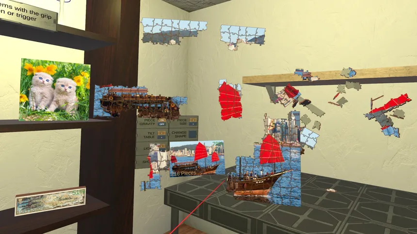 Скриншот 5 к игре Jigsaw Puzzle VR