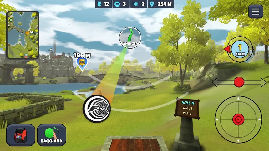 Скриншот 1 к игре Disc Golf Valley