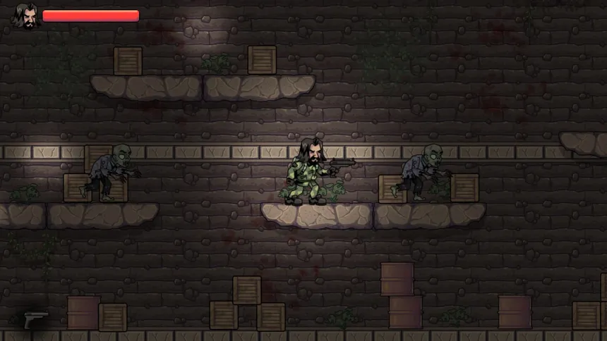 Скриншот 2 к игре Zombies Desert and Guns