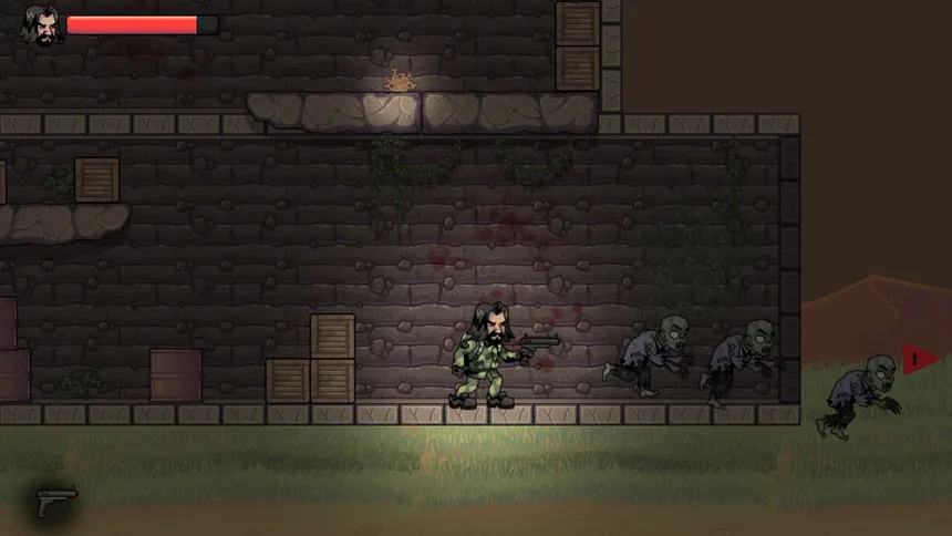 Скриншот 7 к игре Zombies Desert and Guns
