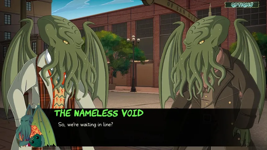 Скриншот 4 к игре Mythos Ever After: A Cthulhu Dating Sim RX