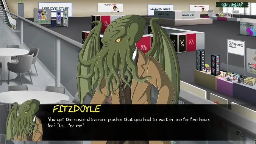 Скриншот 5 к игре Mythos Ever After: A Cthulhu Dating Sim RX