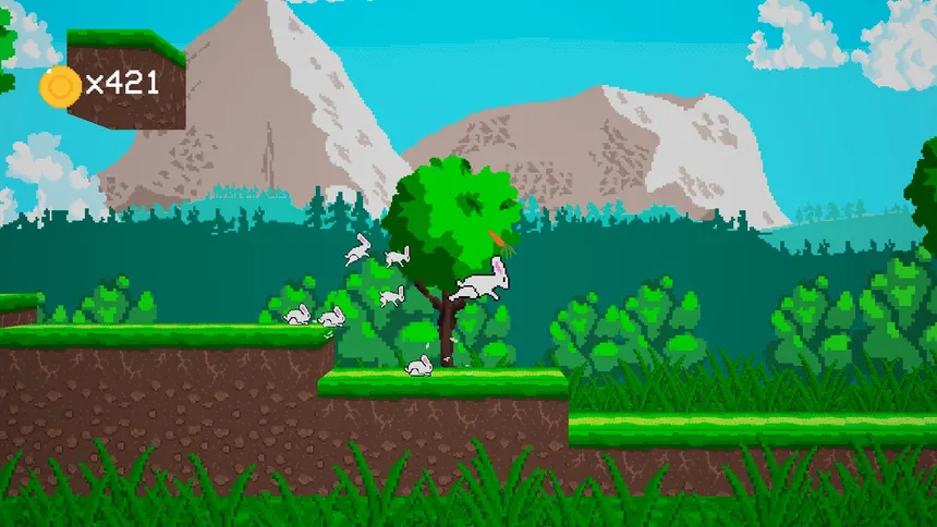 Скриншот 1 к игре Jolly Bunny's Adventure