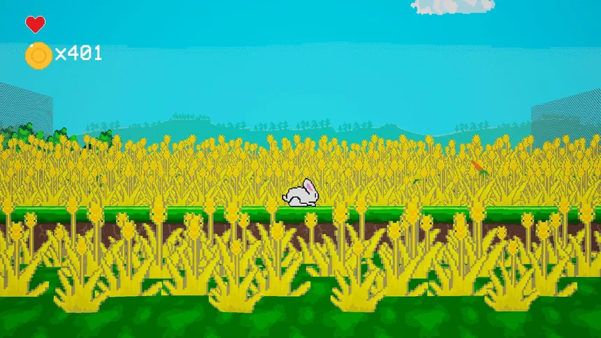 Скриншот 2 к игре Jolly Bunny's Adventure