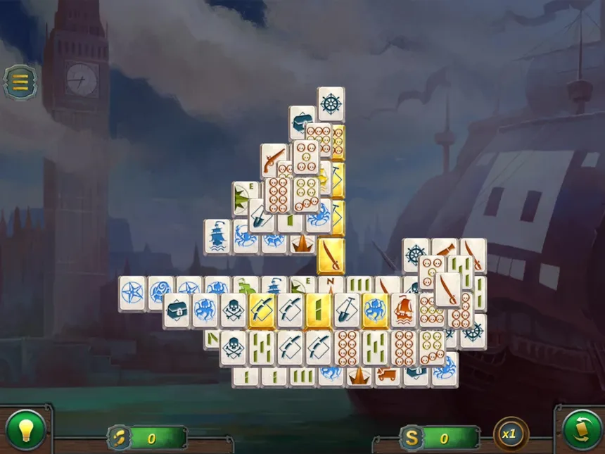 Скриншот 5 к игре Mahjong Gold 2. Pirates Island