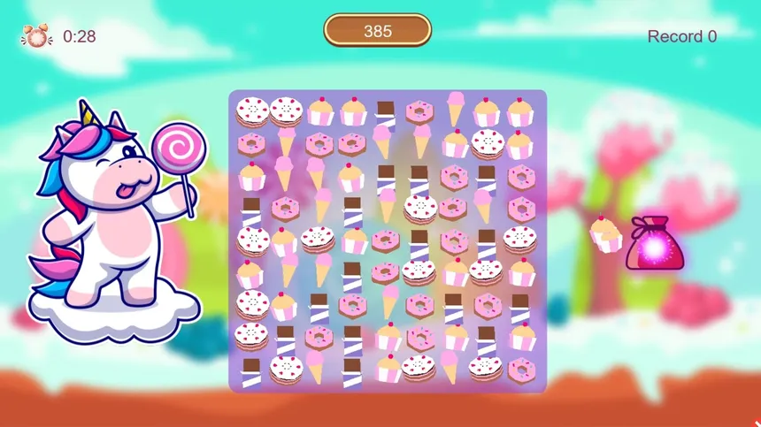 Скриншот 1 к игре Unicorn and Sweets 2