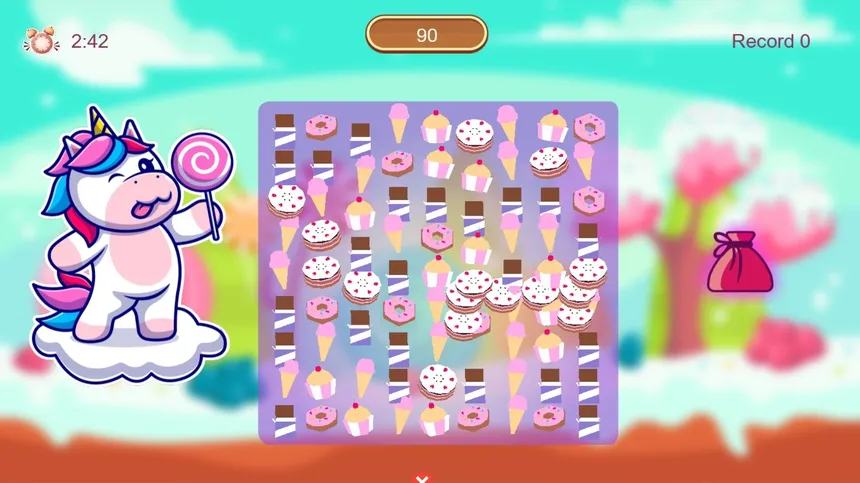 Скриншот 2 к игре Unicorn and Sweets 2
