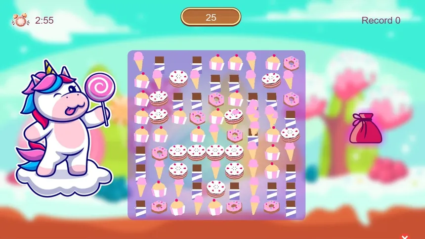 Скриншот 3 к игре Unicorn and Sweets 2