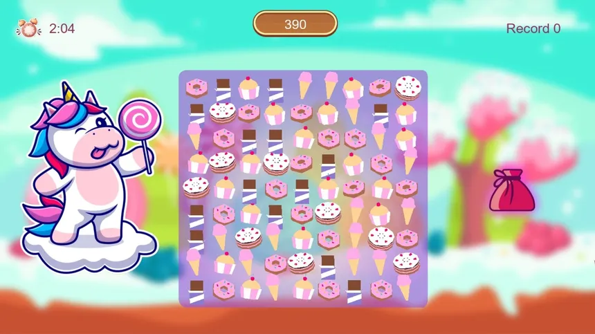 Скриншот 4 к игре Unicorn and Sweets 2