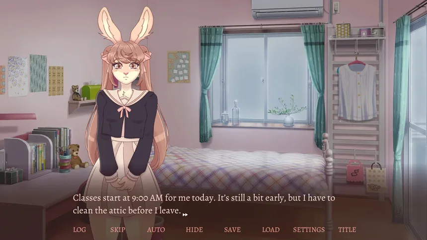 Скриншот 1 к игре Magic Exposure – Yuri Visual Novel
