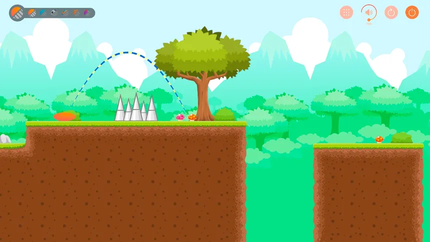 Скриншот 2 к игре Balloon Jump