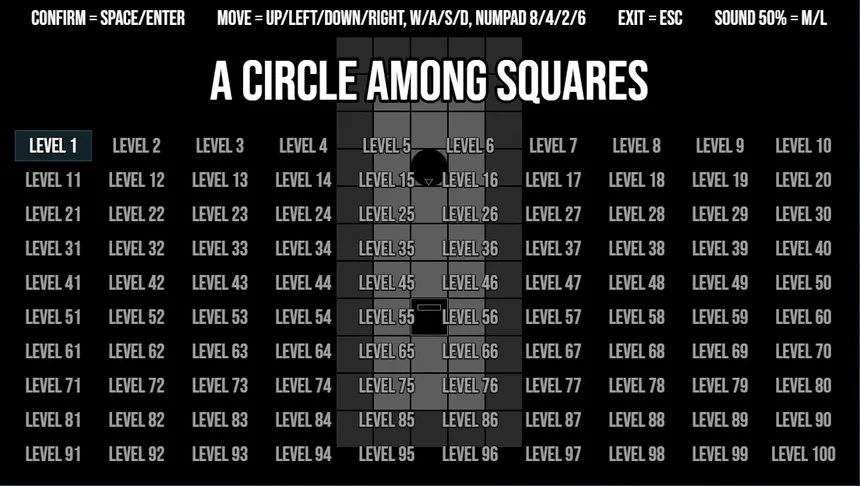 Скриншот 5 к игре A Circle Among Squares