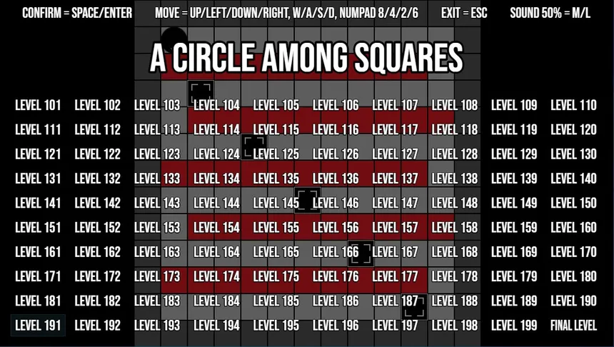 Скриншот 8 к игре A Circle Among Squares
