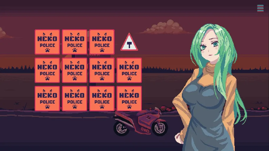Скриншот 2 к игре Anime Sunset Ride