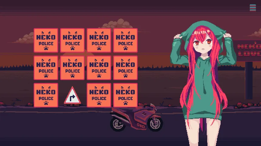 Скриншот 3 к игре Anime Sunset Ride