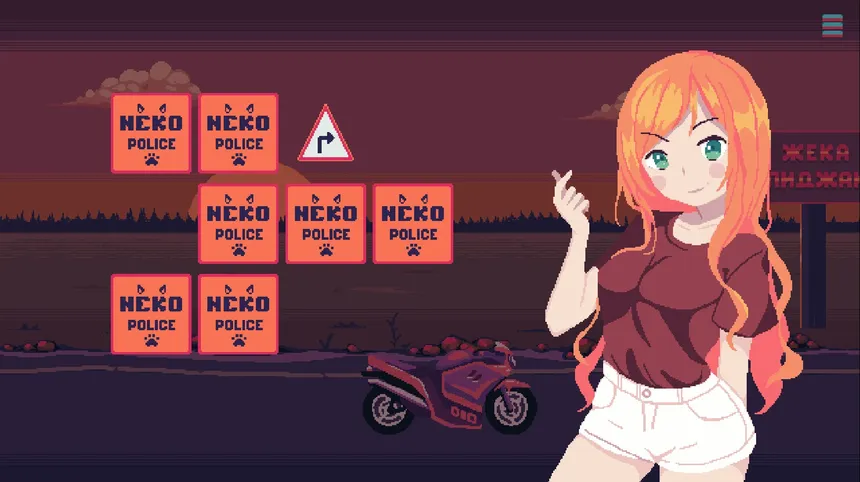 Скриншот 5 к игре Anime Sunset Ride