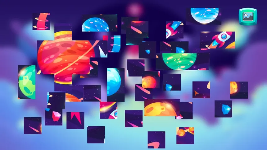 Скриншот 4 к игре Space puzzle