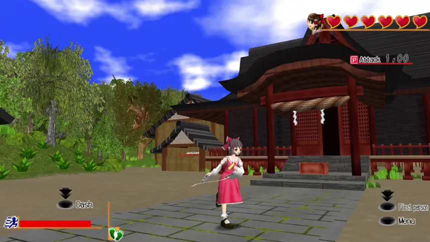 Скриншот 1 к игре Touhou 3D Dungeon