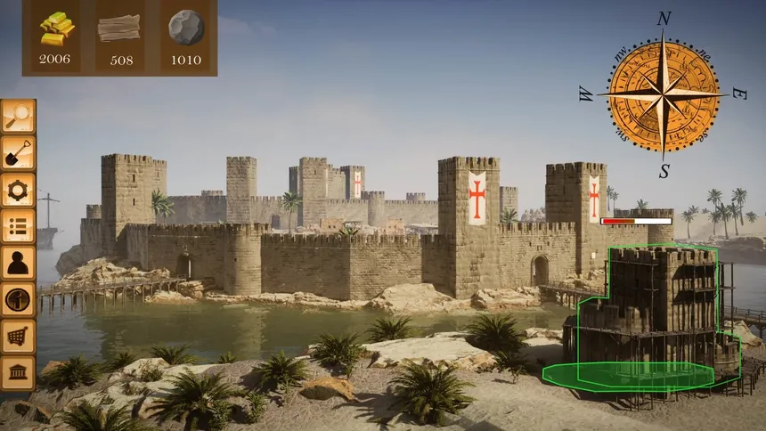 Скриншот 6 к игре Templar Castle Builder