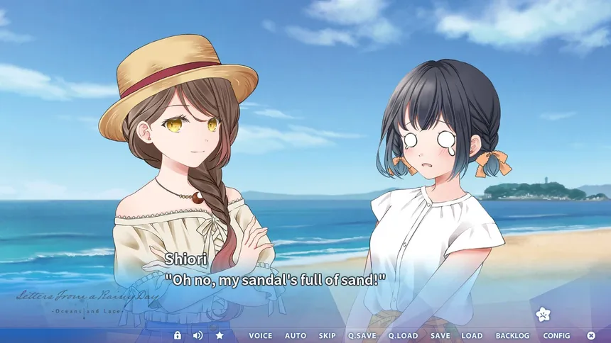 Скриншот 4 к игре Letters From a Rainy Day -Oceans and Lace-