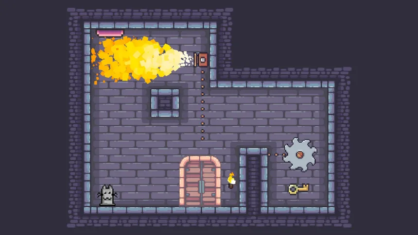 Скриншот 1 к игре Cat Dungeon Escape