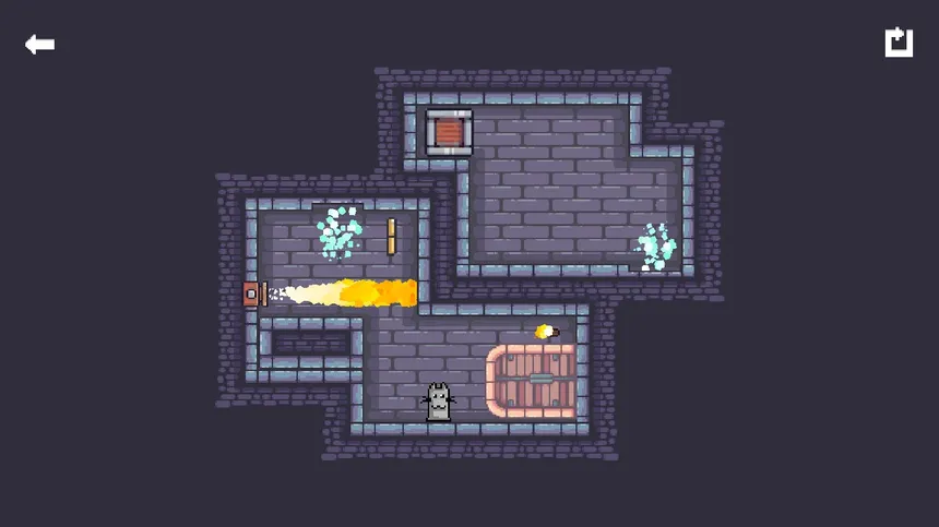 Скриншот 3 к игре Cat Dungeon Escape