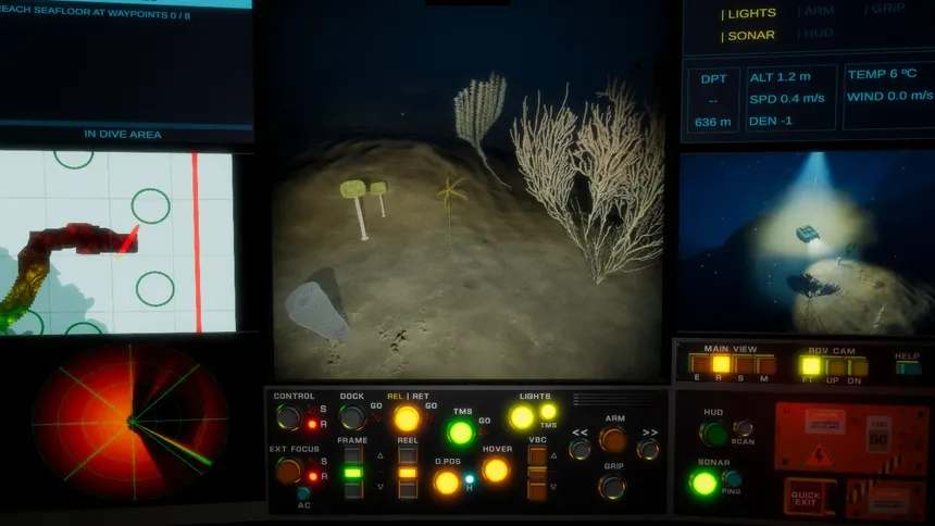 Скриншот 2 к игре subROV : Underwater Discoveries