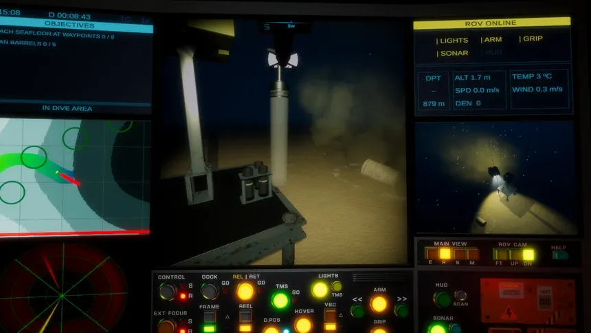 Скриншот 6 к игре subROV : Underwater Discoveries