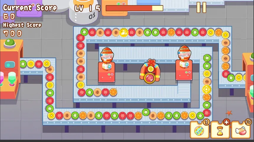 Скриншот 4 к игре 水果祖玛 | Fruit Zumba
