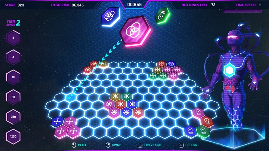 Скриншот 3 к игре Hextones: Spacetime