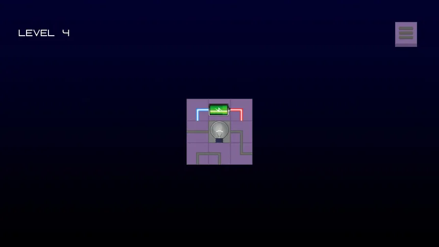 Скриншот 1 к игре Puzzle Light: Rotate