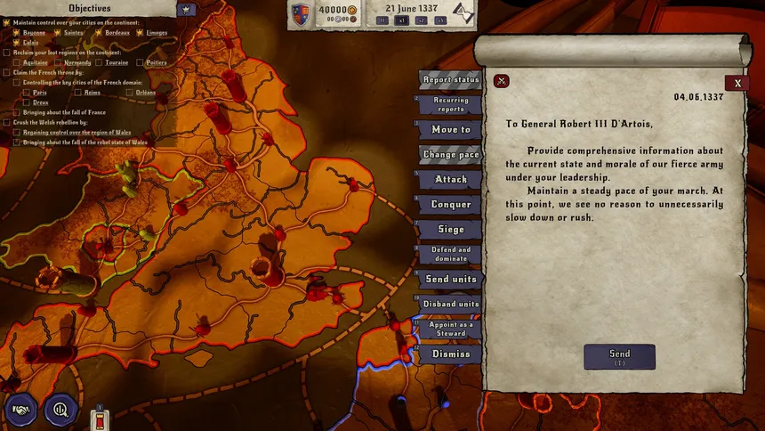 Скриншот 2 к игре King's Orders