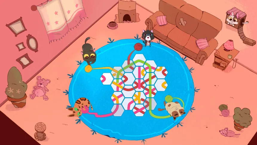 Скриншот 2 к игре Kittens and Yarn