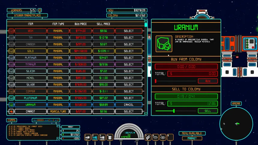 Скриншот 2 к игре Space One - Electron