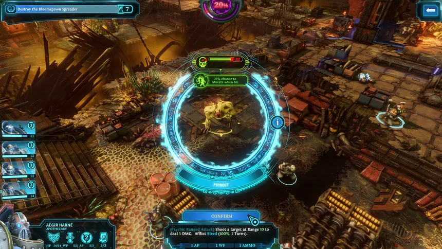 Скриншот 5 к игре Warhammer 40,000: Chaos Gate - Daemonhunters