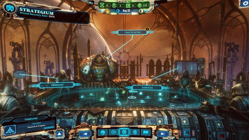 Скриншот 8 к игре Warhammer 40,000: Chaos Gate - Daemonhunters
