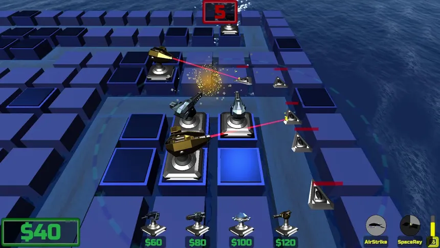 Скриншот 1 к игре U.F.O. K.O. Tower Defense