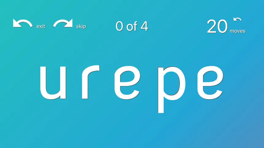 Скриншот 7 к игре Anagraphs: An Anagram Game With a Twist