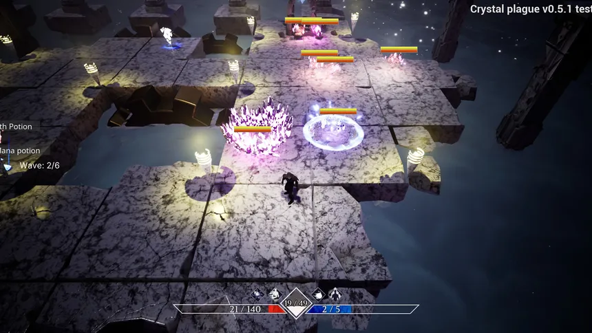 Скриншот 4 к игре Crystal Plague