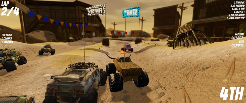 Скриншот 4 к игре RC Rush