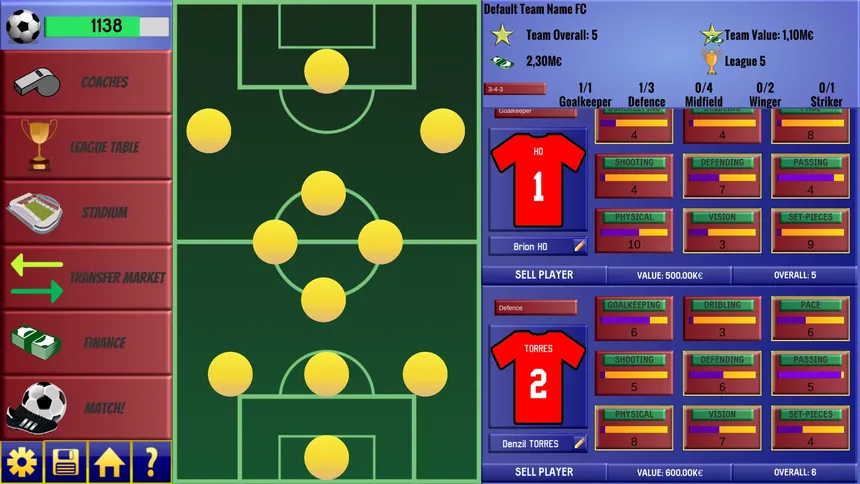 Скриншот 1 к игре Football Academy Clicker