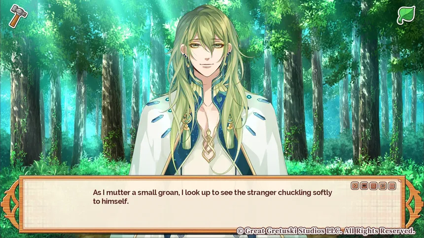 Скриншот 2 к игре Peachleaf Valley: Seeds of Love - a farming inspired otome