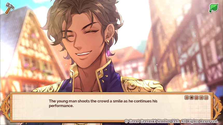 Скриншот 3 к игре Peachleaf Valley: Seeds of Love - a farming inspired otome