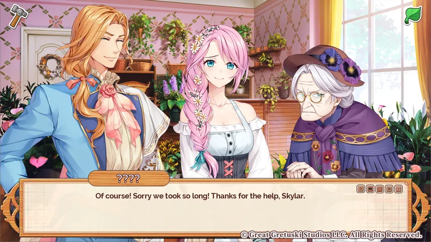 Скриншот 6 к игре Peachleaf Valley: Seeds of Love - a farming inspired otome