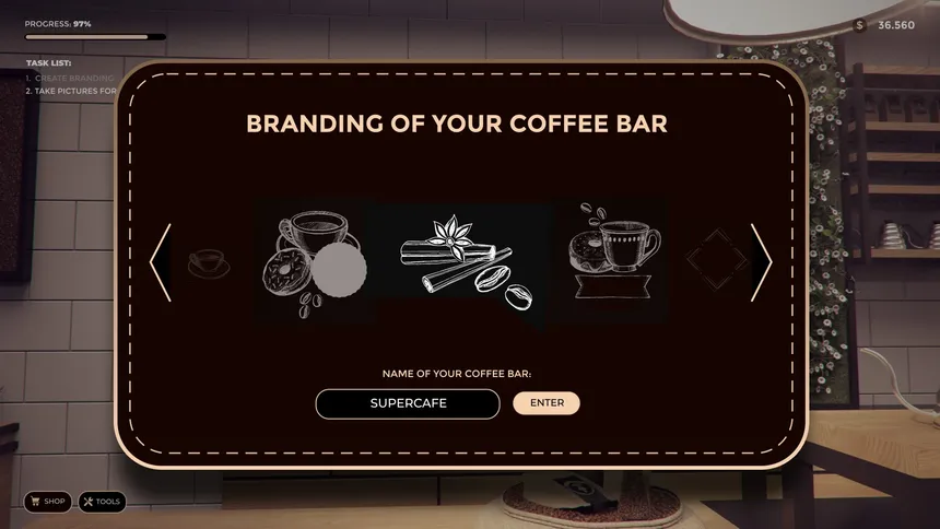 Скриншот 6 к игре Coffee Bar Renovator