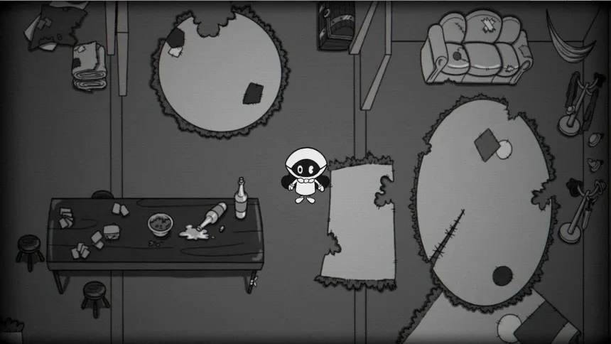 Скриншот 3 к игре Monochrome RPG Episode 1: The Maniacal Morning