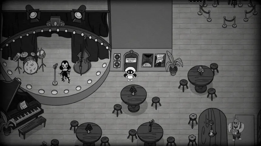 Скриншот 4 к игре Monochrome RPG Episode 1: The Maniacal Morning