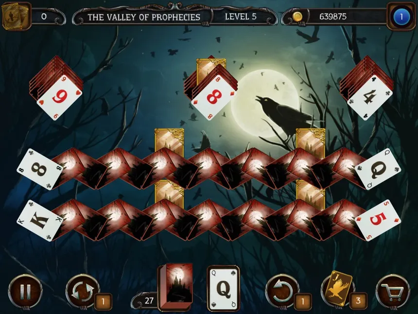 Скриншот 1 к игре Mystery Solitaire Powerful Alchemist