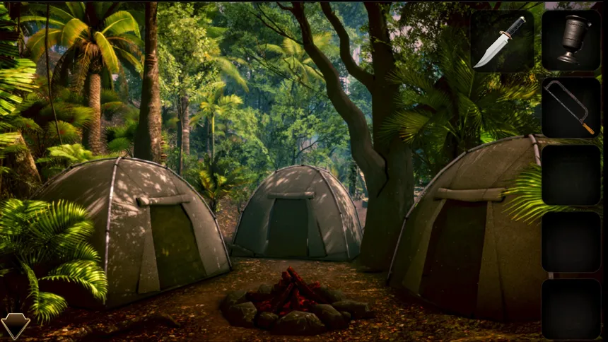 Скриншот 1 к игре Mystery of Camp Enigma 2: Point & Click Puzzle Adventure